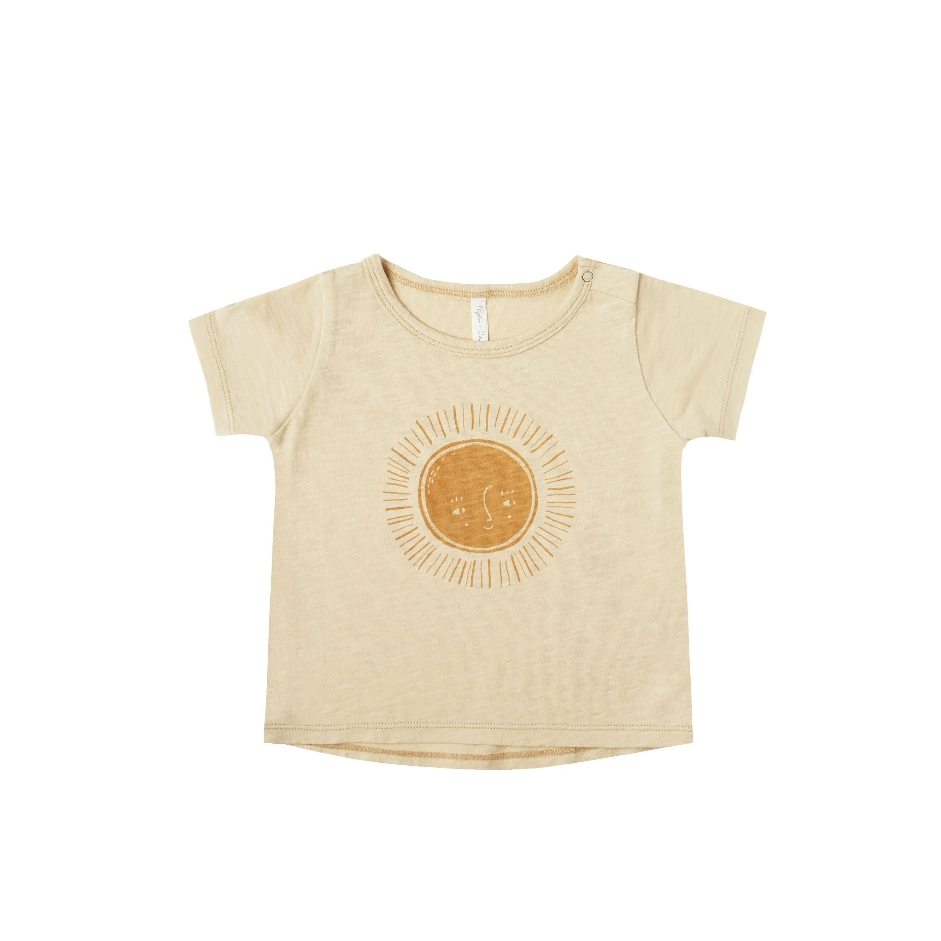 Rylee   Cru Sun Basic Tee - Butter Sun